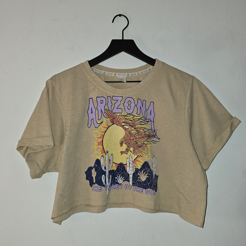 American Vintage Arizona Graphic Crop Top